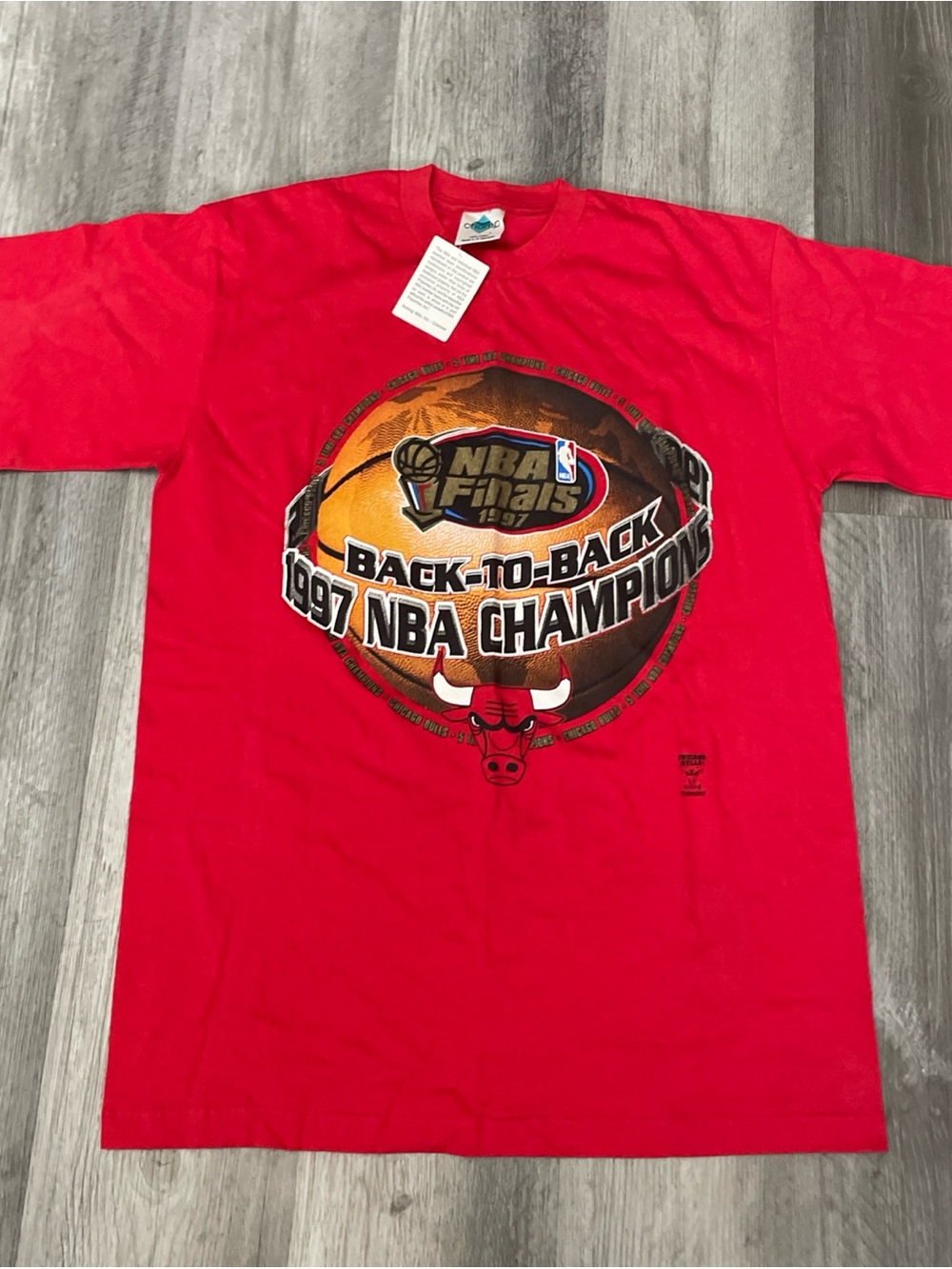 Champs Red Graphic NBA Licensed Tee